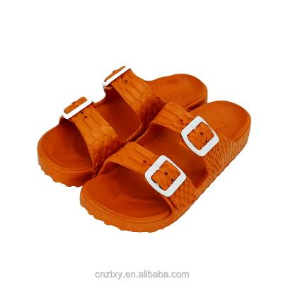 China 2021 Fashion Trend Open Toe Sandals Breathable EVA Beach Waterproof Slippers For Women for sale