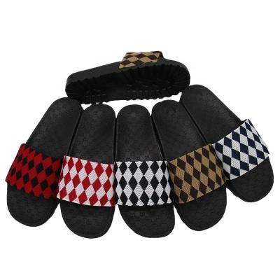 China Fashion Trend Factory Customized Indoor Summer Home Slippers PVC Men Slippers For Man for sale