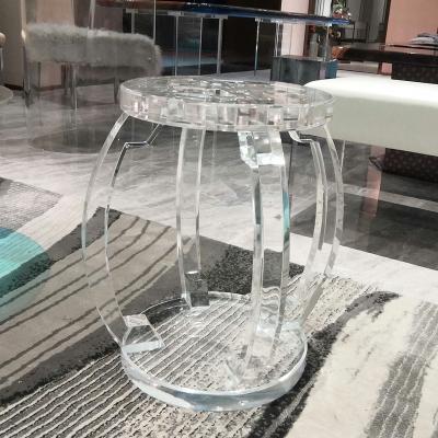 China OEM / ODM Modern Luxurious Acrylic Home Furniture Dinng Living Room Table And Chair for sale