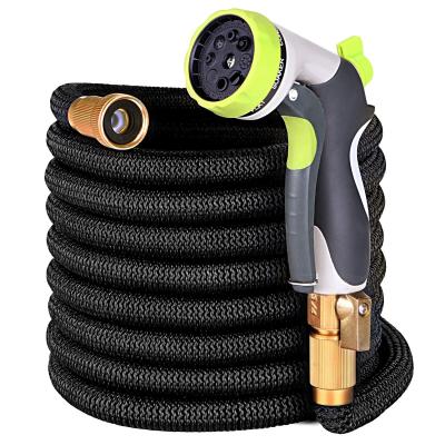 China Good Quality Double Latex Expandable Garden Hose Adjustable Garden Hose For Watering for sale