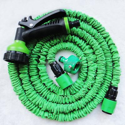 China 50ft Adjustable Never Tangle Expandable Hose Water Coiled Flexi Garden Hoses for sale