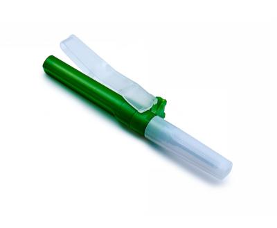 China SUS 304 Cheap Price Throwback Pen Needle Safety Blood Collection Disposable Needle For Blood Collection for sale