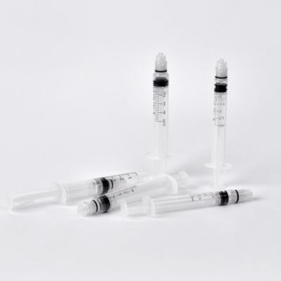 China Well Made SUS 304 High Quality Medical Safety 3ml 5ml Auto Disable Syringe For Medical Use for sale