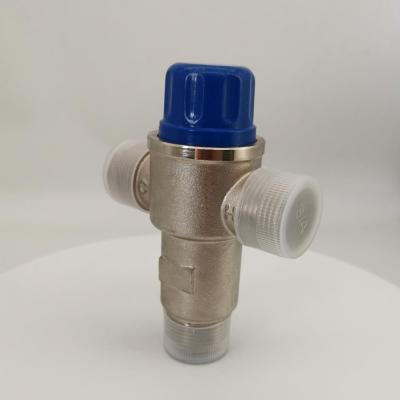 China Water Heater System Shower Selector Valve With 3 Way Diverter Forge Thermostatic Diverter Valve for sale