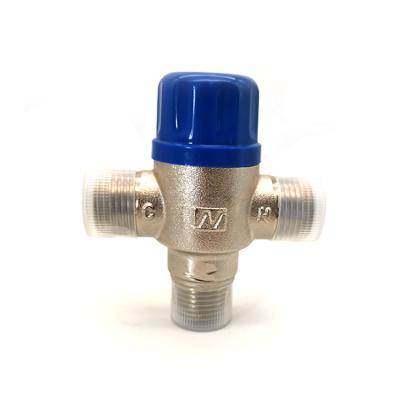 China General Brass Thermostatic Water Diverter Valve Core Water Diverter T-valve valvula 34 selectora thermostatic valve for hot water for sale