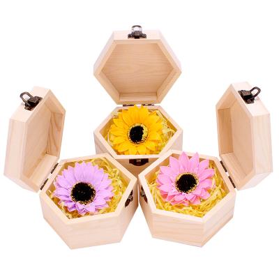 China Vlentines Day Product News Innovative High Quality Decorative Soap Flowers Handmade Soap Flower for sale