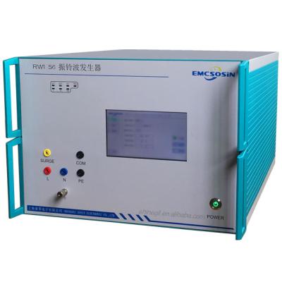 China To evaluate the performance of devices subjected to ringwave's single-phase 6kV Ring Wave Immunity Simulator for sale