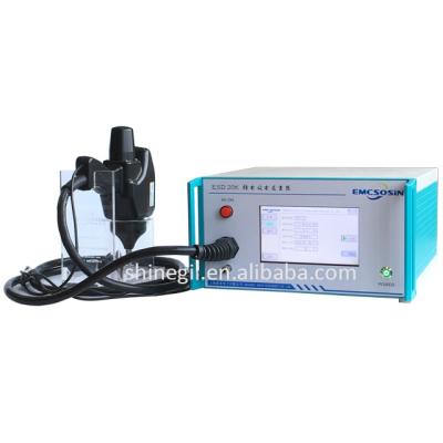 China Electrostatic discharge immunity testing ESD tester to simulate ESD pulses at higher voltages up to 30 kV for sale