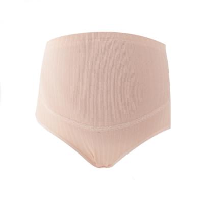 China Hot Selling Maternity Panties Antibacterial Pregnancy High Waist Underwear Belly Cotton Skin-Friendly Support for sale