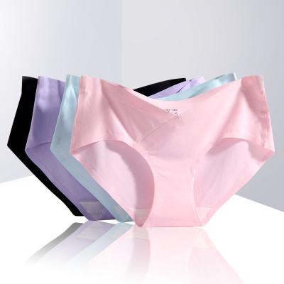 China 2022 Hot Selling Antibacterial Pregnant Women Pregnant Women Comfortable Invisible Seamless Briefs for sale