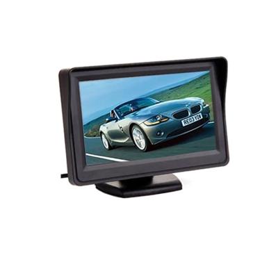 China GPS LCD Car Monitor 4.3 Inch TFT Display Desk/Foldable/4.3