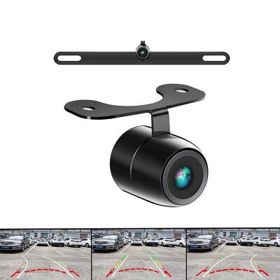 China Dynamic Car Trajectory License Plate Holder Parking Line Waterproof Rear View Camera IP68 HD Night Vision Camera for sale