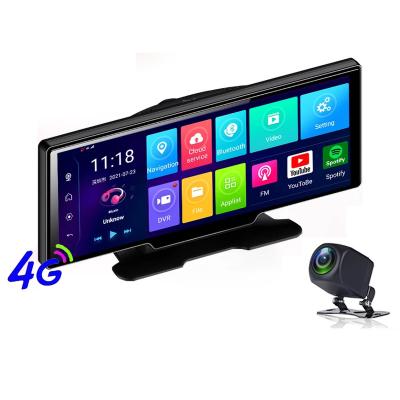 China 10.26 Inch Waterproof Car DVR Android 8.1 Dual Lens ADAS GPS Night Vision FM App Control Dash Rearview Mirror 1080P for sale