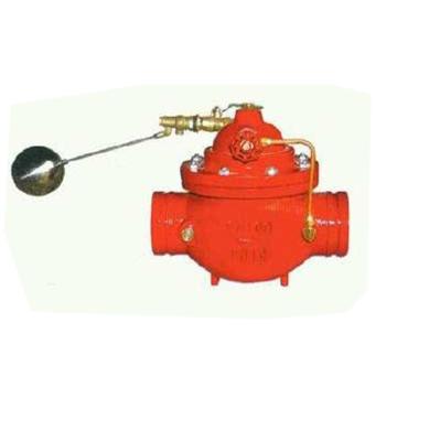 China PN16 General Ductile Iron Groove Flange Float Ball Valve Float Remote Control Ball Valve for sale