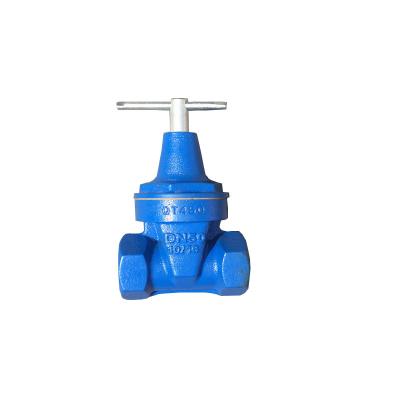 China Manufacture general use cheap PN10 PN16 lock gate valve for sale