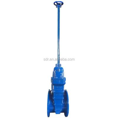 China PN10 PN16 Extension Rod Soft Seal Elastic Seat General Gate Valve for sale