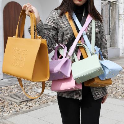 China 2022 Fashion Designer Ladies Shopping Crossbody Purse and Handbag Luxury PU Leather Protect Black People Shoulder Tote Bags for Women for sale