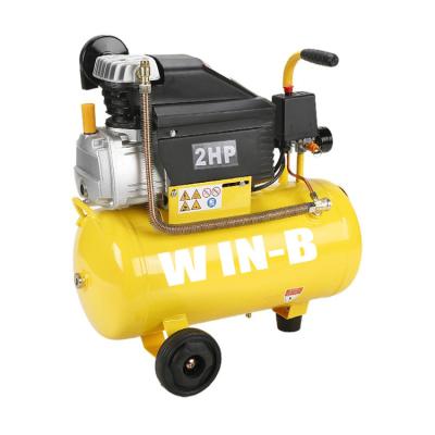 China New Products Industrial Lubricated Piston 30L AC Power Portable Direct Driven Air Compressor For Sale for sale