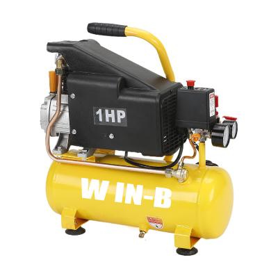 China Portable Cheap Price Mini Lubricated Piston Style Direct Driven Air Compressor For Machinery Repair Shops for sale