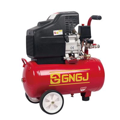 China 30L Premium Quality Lubricated High Pressure Piston Portable Electric Direct Driven 2HP Mini Air Compressor for sale