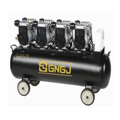 China Silent Air Compressor GJ-90L-980*4 Oil Free Piston Manufacturers Popular Model Tools Oil Free Air Compressor for sale