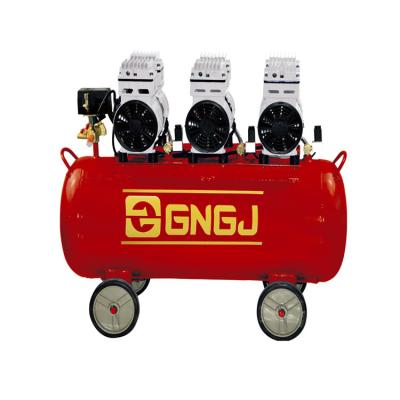 China Oil Free Air Compressor Made In China 100L Long Life Factory Good Quality Competitive Price Customized Color Oil Free Air Compressor for sale