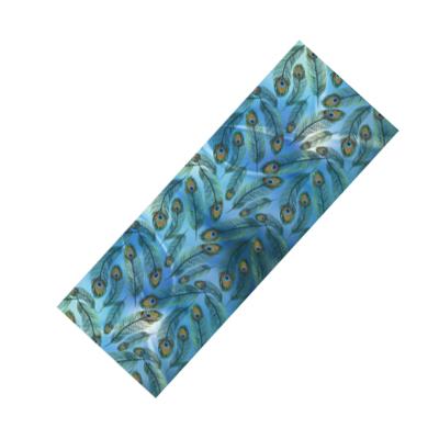 China Wholesale Eco-Friendly Foldable Thick Travel Yoga Mat Yoga Mat Natural Rubber Suede Print Tape Anti Slip Eco-Friendly for sale