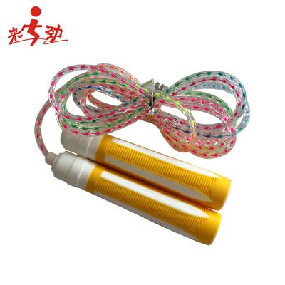 China Speed ​​Jump Forming Chinese Manufacturer Direct Supply Colorful OEM Fitness PVC Healthy Jump Rope for Kids and Adults for sale