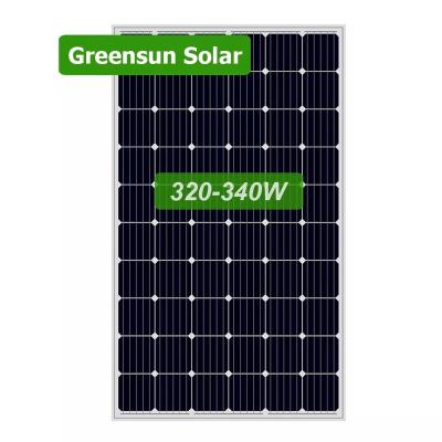 China Greensun good price 60cells solar solar panel GSM60-300/PR mono perc panel 320wtt 330wp 340w for sale