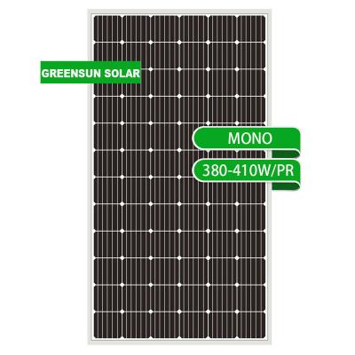 China Greensun Solar Panels 390W 400W 410W PERC Monocrystalline Solar PV Modules For GSM72-410/PR System for sale