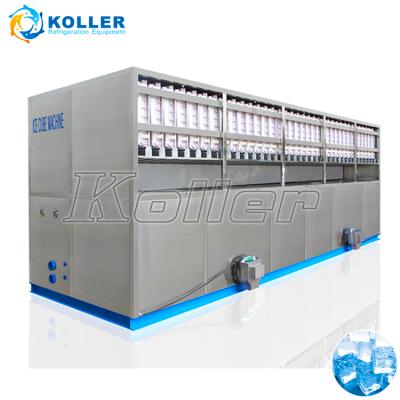 China Hotels Koller 20tons/day Large Capacity Commercial Cube Ice Machine With Packing for sale