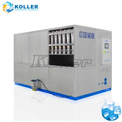 China 5 Tons SUS304 Stainless Steel Big Industrial Ice Cube Making Machine Factory Price for sale