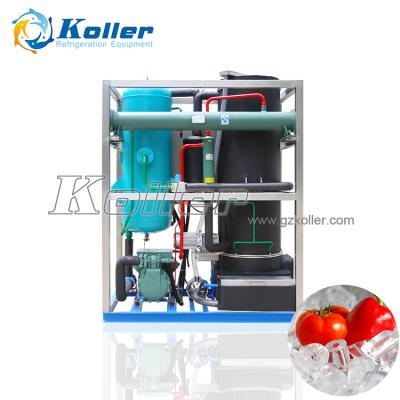 China Hotels Low Power Consumption Tube Machine 1ton/day TV10 Koller Tube Ice Maker Ice Machine for sale