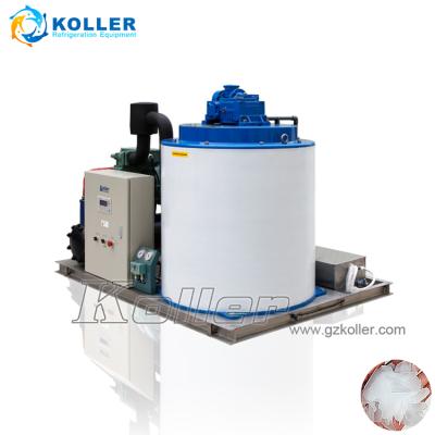 China Factory top flake ice machine produced dry and clean flake ice for fishing for sale