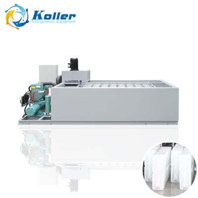 China Hot-selling SUS304 Stainless Steel Koller 1 Ton Ice Block Making Machine MB10 For South Africa for sale