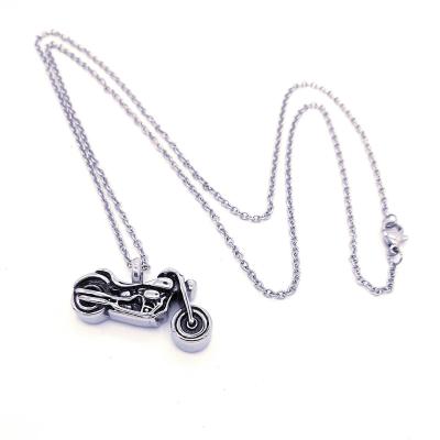 China Motorcycle CLASSIC Urn Jewelry Cremation Ashes Pendant Necklace for sale