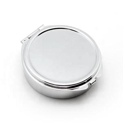 China Recycled materials hot sale 60mm pocket mirror pill box for promotion CD-YHD007 for sale