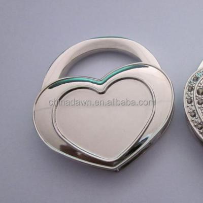 China Simple metal heart shape hang bag hanger without design CD-B023 for sale