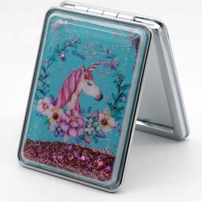 China Pocket Mirror Wedding Gift Small Floating Mirror CD-MPU33 for sale