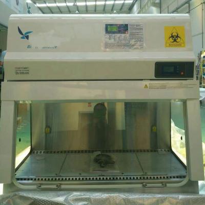 China Medical Biological Safety Cabinet Class I Biological Manufacturing Safety Enclosure Stainless Steel Design Rosh Standard for sale