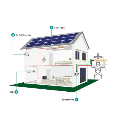 China Other Low Price Grid Connected Energy Storage Power Generation System 10 KW Solar Inverter Grid Connected Pure Sine Wave for sale