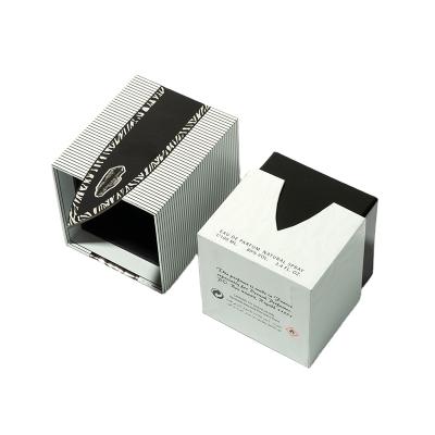 China Recyclable Customized Rigid Cardboard Perfume Box Packaging With Logo Printing for sale