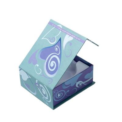 China Recyclable Mixed Color Print Flip Top Gift Box Packaging For Perfume Gift Box Magnetic Closure for sale