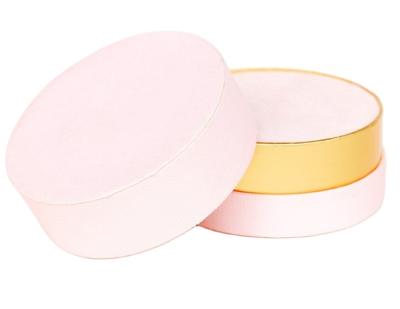 China Wholesale Recycled Materials Cardboard Cylinder Cake Packaging Pink Paper Tube Lid Luxury Round Cake Box Accept Custom Made for sale