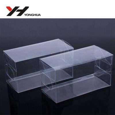 China Folding Recycled Materials Plastic Packaging Box Gift PET PVC Transparent for sale