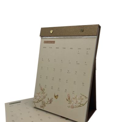 China 2020 Customized Recyclable Dask Calendar Monthly Planner High Quality Cheap Design For Business/Gift for sale