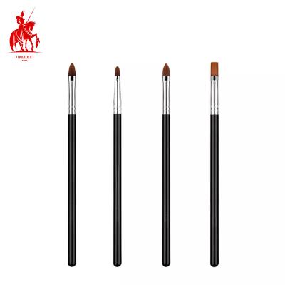 China China Cangzhou factory black lip gloss brush smudge brush new non-disposable gloss applicator maquillajelip maquillajelip reading brush for sale