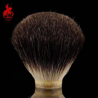 China Shaving Tools Wholesale Handmade Black Badger Hair Shaving Brush Knot Knots 26mm for sale