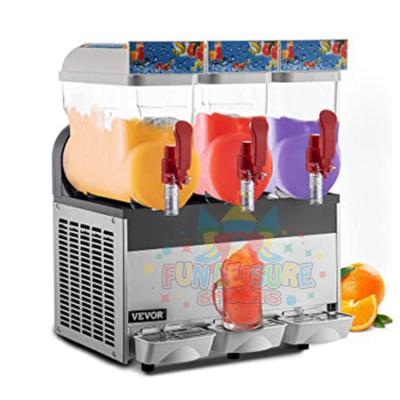 China Commercial Frozen Tremendous Value Terrible Slush Triple Tank Hot Selling Frozen Ice Drink Machine Full Automatic for sale