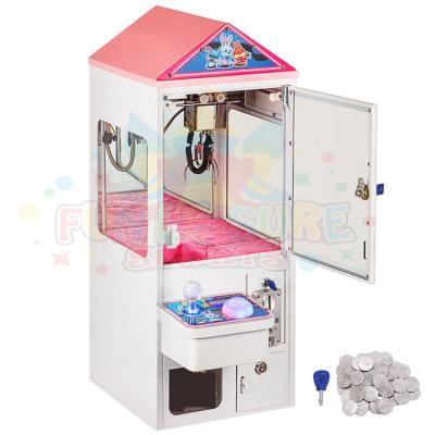 China Widely Used Kids Toys Electronic Game Coin Dispenser Equipment Mini Dinosaur Claw Machine for sale